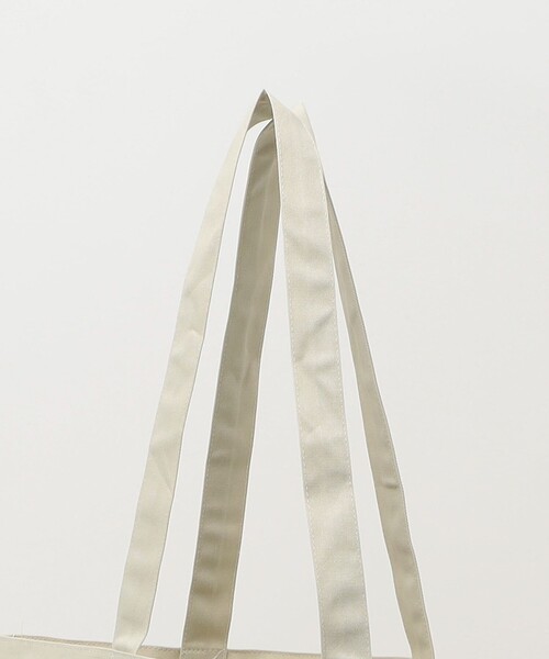 NICE WEATHER（ナイスウェザー）の「＜NICE WEATHER＞ロゴ トートバッグ（トートバッグ・メンズ・ナチュラル/ネイビー・FREE）」の7枚目の写真