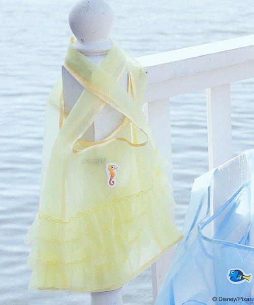 earth music&ecology(アースミュージックアンドエコロジー)の「Finding Nemo/シアーフリルバッグ(トートバッグ・レディース・ピンク/ブルー/イエロー/オレンジ・FREE)」の3枚目の写真