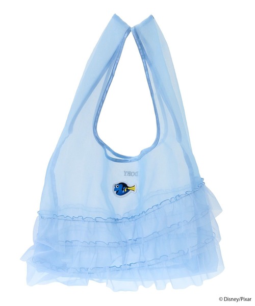 earth music&ecology(アースミュージックアンドエコロジー)の「Finding Nemo/シアーフリルバッグ(トートバッグ・レディース・ピンク/ブルー/イエロー/オレンジ・FREE)」の11枚目の写真