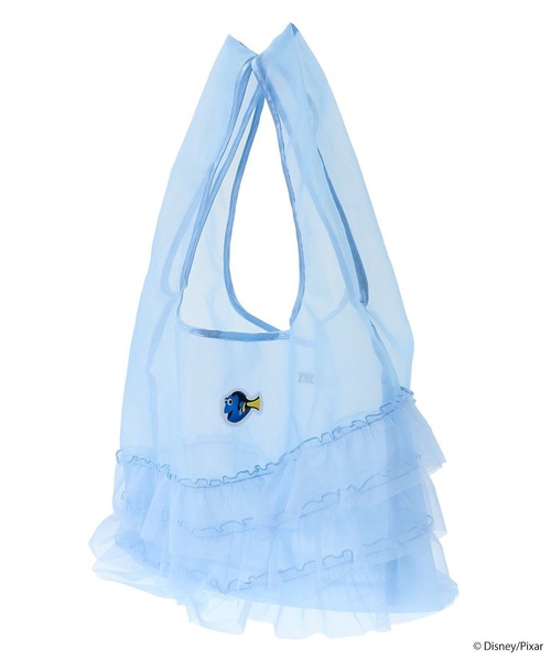 earth music&ecology(アースミュージックアンドエコロジー)の「Finding Nemo/シアーフリルバッグ(トートバッグ・レディース・ピンク/ブルー/イエロー/オレンジ・FREE)」の12枚目の写真