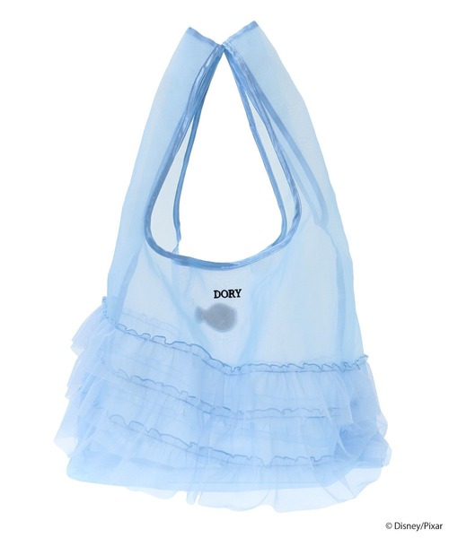 earth music&ecology(アースミュージックアンドエコロジー)の「Finding Nemo/シアーフリルバッグ(トートバッグ・レディース・ピンク/ブルー/イエロー/オレンジ・FREE)」の10枚目の写真