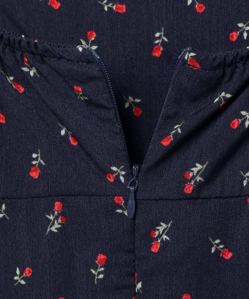 3.3 Field Trip （3.3フィールドトリップ）の「3.3 Field Trip／フラワープリントキャミワンピース（ワンピース・レディース・ホワイト/ネイビー・FREE）」の15枚目の写真