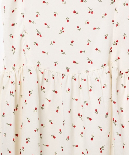 3.3 Field Trip （3.3フィールドトリップ）の「3.3 Field Trip／フラワープリントキャミワンピース（ワンピース・レディース・ホワイト/ネイビー・FREE）」の17枚目の写真