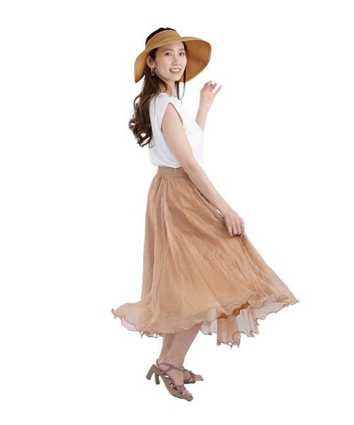 折り畳めるつば広リボンサンバイザー（サンバイザー）｜GLOBAL JAPAN