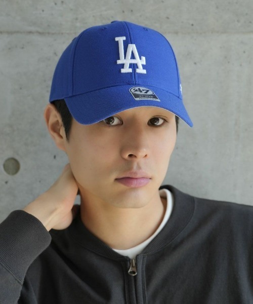 '47(フォーティーセブン)の「【'47】Dodgers '47 MVP ('47 エムブイピー ロサンゼルス・ドジャース) / 7カラー(キャップ・メンズ・ロイヤルブルー/グリーン系その他/ブラック系その他/ブラック×ホワイト/ホワイト/ネイビー/カーキ・F)」の22枚目の写真