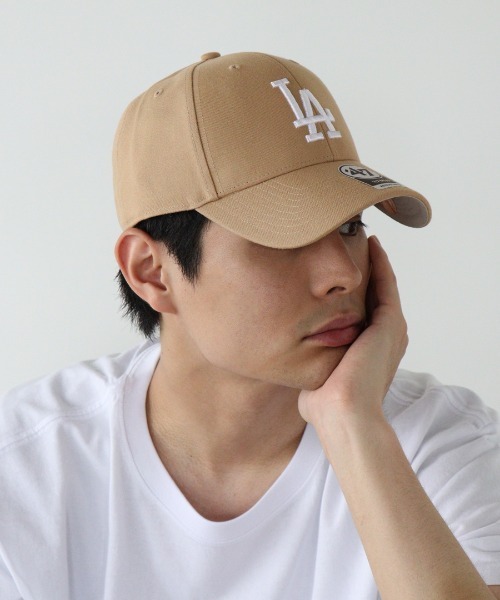 '47(フォーティーセブン)の「【'47】Dodgers '47 MVP ('47 エムブイピー ロサンゼルス・ドジャース) / 7カラー(キャップ・メンズ・ロイヤルブルー/グリーン系その他/ブラック系その他/ブラック×ホワイト/ホワイト/ネイビー/カーキ・F)」の10枚目の写真
