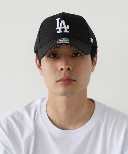 '47(フォーティーセブン)の「【'47】Dodgers '47 MVP ('47 エムブイピー ロサンゼルス・ドジャース) / 7カラー(キャップ・メンズ・ロイヤルブルー/グリーン系その他/ブラック系その他/ブラック×ホワイト/ホワイト/ネイビー/カーキ・F)」の12枚目の写真