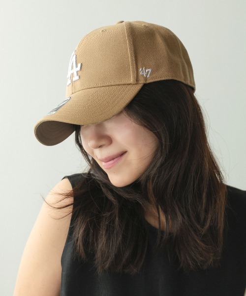 '47(フォーティーセブン)の「【'47】Dodgers '47 MVP ('47 エムブイピー ロサンゼルス・ドジャース) / 7カラー(キャップ・メンズ・ロイヤルブルー/グリーン系その他/ブラック系その他/ブラック×ホワイト/ホワイト/ネイビー/カーキ・F)」の20枚目の写真
