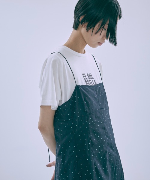EN NEUME(エンノイム)の「Vintage Logo T-shirts(Tシャツ/カットソー・レディース・チャコールグレー/オートミール/ホワイト・FREE)」の1枚目の写真