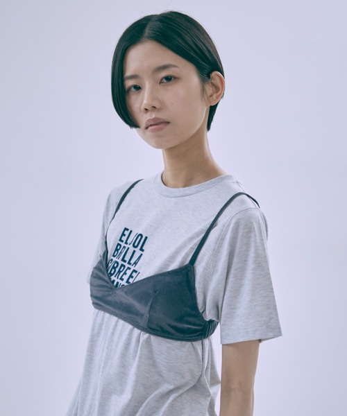 EN NEUME(エンノイム)の「Vintage Logo T-shirts(Tシャツ/カットソー・レディース・チャコールグレー/オートミール/ホワイト・FREE)」の21枚目の写真