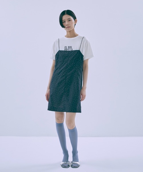 EN NEUME(エンノイム)の「Vintage Logo T-shirts(Tシャツ/カットソー・レディース・チャコールグレー/オートミール/ホワイト・FREE)」の16枚目の写真