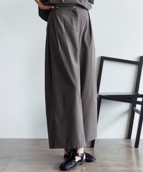 セール】waist tab side tuck PT（その他パンツ）｜WILLFULLY