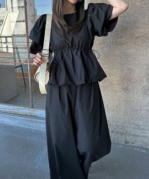 セール】waist tab side tuck PT（その他パンツ）｜WILLFULLY
