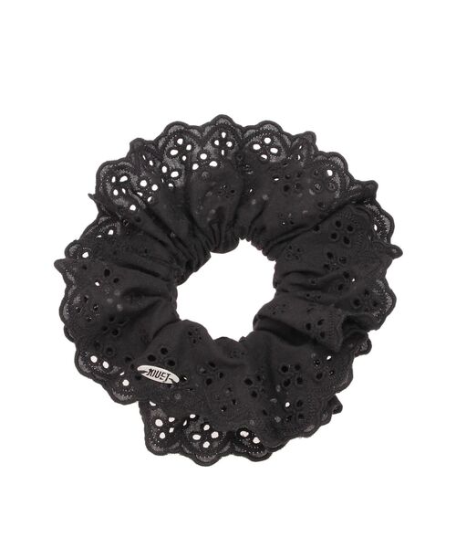 jouetie（ジュエティ）の「パンチングレースビッグシュシュ（シュシュ・レディース・レッド/オフホワイト/ブラック・FREE）」の12枚目の写真