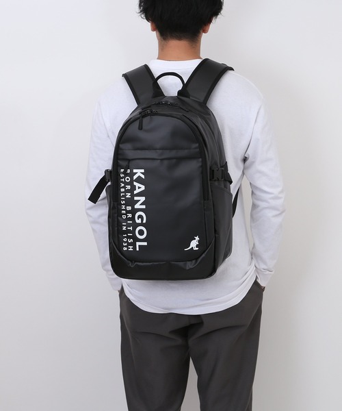 KANGOL(カンゴール)の「KANGOL piece リュック(バックパック/リュック・レディース・ホワイト/ブラック/マルチ・FREE)」の1枚目の写真