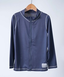 Anytime Songs（エニータイムソングス）の「COLOR STITCH ZIP RUSH GUARD/カラーステッチ ジップ ラッシュガード（ラッシュガード）」