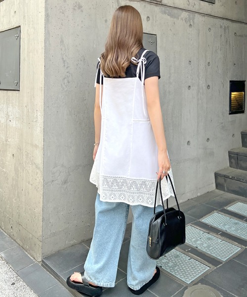 Sea NY/Helmi パッチワーク柄 ミディ丈 ワンピース Sea NY/Helmi パッチワーク柄 ミディ丈 ワンピース (Sea NEW