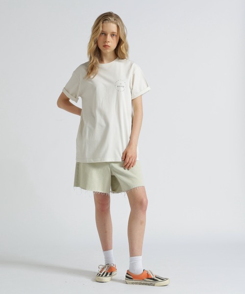 AVIREX(アヴィレックス)の「《直営店限定》HEART SHORT PANTS/ハートショートパンツ(デニムパンツ・レディース・ブルー系その他/オフホワイト・M/S)」の17枚目の写真