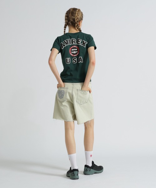 直営店限定》HEART SHORT PANTS/ハートショートパンツ（デニム