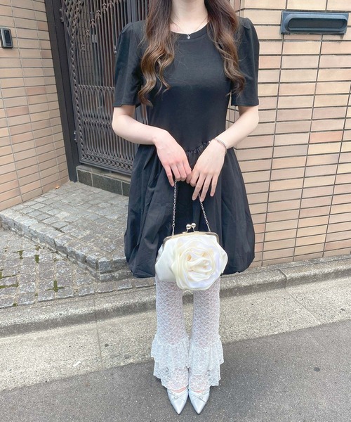 frunco(フランコ)の「バルーンワンピース(ワンピース・レディース・ホワイト/ピンク/ブラック・FREE)」の19枚目の写真