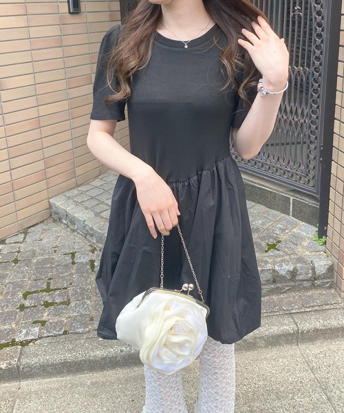 frunco(フランコ)の「バルーンワンピース(ワンピース・レディース・ホワイト/ピンク/ブラック・FREE)」の21枚目の写真