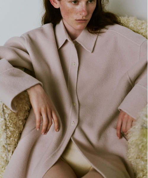 TODAYFUL(トゥデイフル)の「Wool Shirts Jacket(テーラードジャケット・レディース・ブラック/ベビーピンク/セージグリーン/ブルー系その他・36inch/38inch)」の15枚目の写真