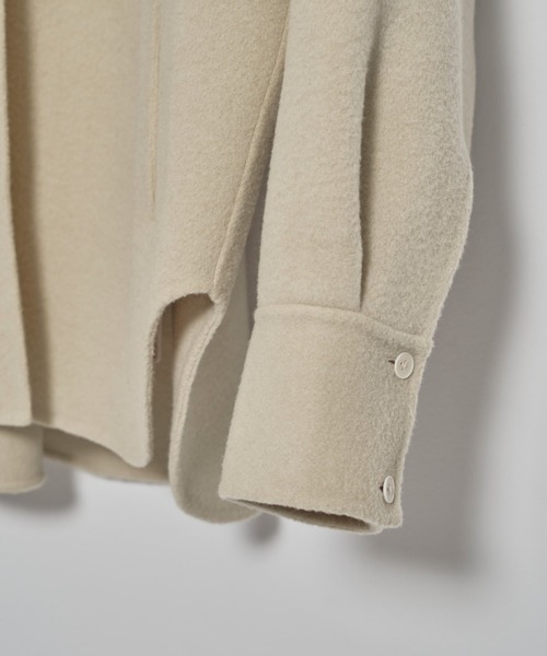 TODAYFUL(トゥデイフル)の「Wool Shirts Jacket(テーラードジャケット・レディース・ブラック/ベビーピンク/セージグリーン/ブルー系その他・36inch/38inch)」の22枚目の写真