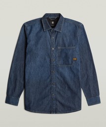 G-STAR RAW(W[X^[D)REGULAR 1-POCKET SHIRT/Be[WCN1|PbgM[fjVc(Vc/uEX)