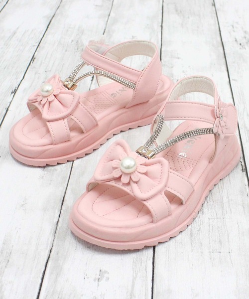 THE CASUAL(カジュアル)の「キッズ サマーサンダル(サンダル・キッズ・ホワイト系/ホワイト系1/ホワイト系2/ホワイト系3/ピンク系/ピンク系1/ピンク系2/ピンク系3・18cm/19cm/20cm/21cm/22cm)」の15枚目の写真