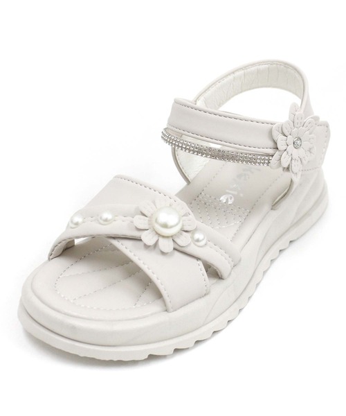 THE CASUAL(カジュアル)の「キッズ サマーサンダル(サンダル・キッズ・ホワイト系/ホワイト系1/ホワイト系2/ホワイト系3/ピンク系/ピンク系1/ピンク系2/ピンク系3・18cm/19cm/20cm/21cm/22cm)」の17枚目の写真