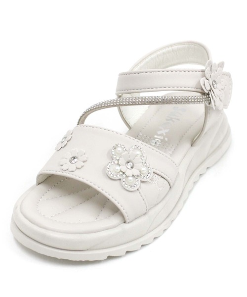 THE CASUAL(カジュアル)の「キッズ サマーサンダル(サンダル・キッズ・ホワイト系/ホワイト系1/ホワイト系2/ホワイト系3/ピンク系/ピンク系1/ピンク系2/ピンク系3・18cm/19cm/20cm/21cm/22cm)」の20枚目の写真