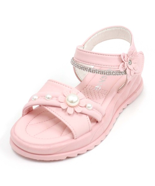 THE CASUAL(カジュアル)の「キッズ サマーサンダル(サンダル・キッズ・ホワイト系/ホワイト系1/ホワイト系2/ホワイト系3/ピンク系/ピンク系1/ピンク系2/ピンク系3・18cm/19cm/20cm/21cm/22cm)」の21枚目の写真