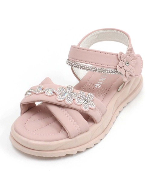 THE CASUAL(カジュアル)の「キッズ サマーサンダル(サンダル・キッズ・ホワイト系/ホワイト系1/ホワイト系2/ホワイト系3/ピンク系/ピンク系1/ピンク系2/ピンク系3・18cm/19cm/20cm/21cm/22cm)」の22枚目の写真