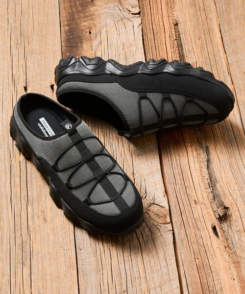 FREAK'S STORE（フリークスストア）の「限定展開 FREAK'S STORE OUTDOORS/フリークスアウトドアーズ ボリュームソール モックスライドシューズ / スリッポン（サンダル・メンズ・ブラウン/ブラック/チャコールグレー・23cm/24cm/25cm/26cm/27cm/28cm）」の18枚目の写真