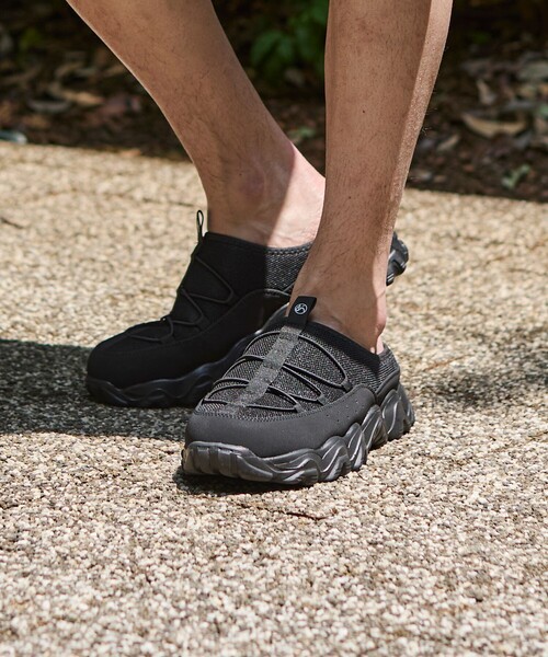 FREAK'S STORE（フリークスストア）の「限定展開 FREAK'S STORE OUTDOORS/フリークスアウトドアーズ ボリュームソール モックスライドシューズ / スリッポン（サンダル・メンズ・ブラウン/ブラック/チャコールグレー・23cm/24cm/25cm/26cm/27cm/28cm）」の21枚目の写真