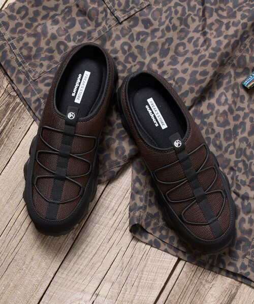 FREAK'S STORE（フリークスストア）の「限定展開 FREAK'S STORE OUTDOORS/フリークスアウトドアーズ ボリュームソール モックスライドシューズ / スリッポン（サンダル・メンズ・ブラウン/ブラック/チャコールグレー・23cm/24cm/25cm/26cm/27cm/28cm）」の12枚目の写真