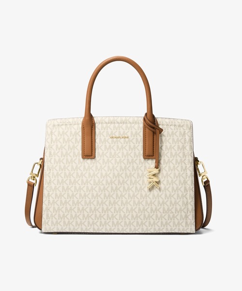 MICHAEL KORS LAILA サッチェル ミディアム MKシグネチャー LAILA(ライラ) サッチェル ミディアム - MKシグネチャー