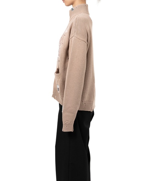 Cat Jacquard Knit Cardigan（カーディガン/ボレロ）｜Maison MIHARA