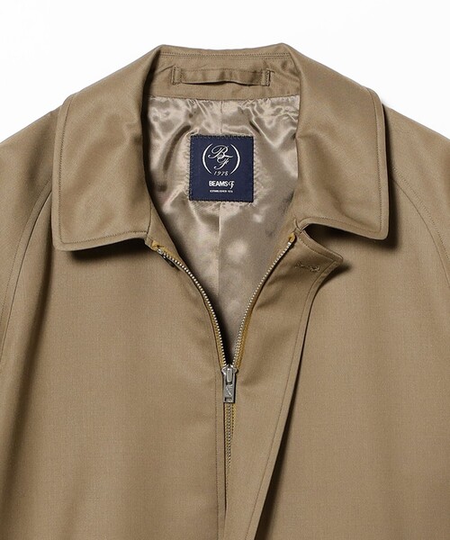 BEAMS F（ビームスエフ）の「ウール ハリントンジャケット（ブルゾン・メンズ・カーキ・48/46/44/50）」の3枚目の写真