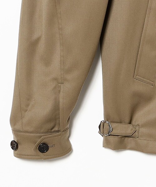 BEAMS F（ビームスエフ）の「ウール ハリントンジャケット（ブルゾン・メンズ・カーキ・48/46/44/50）」の5枚目の写真