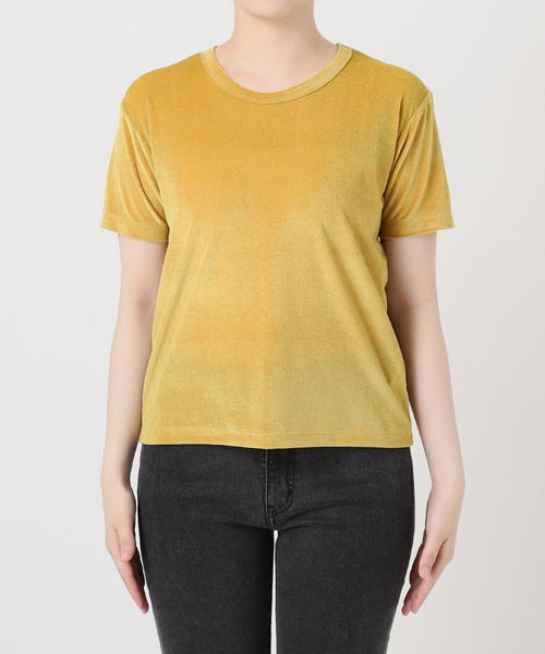 ジャーナルスタンダードレサージュ　ベロアTシャツ25AW 完売品　最終値下げ ベロアTシャツ（Tシャツ／カットソー）｜JOURNAL STANDARD L'ESSAGE