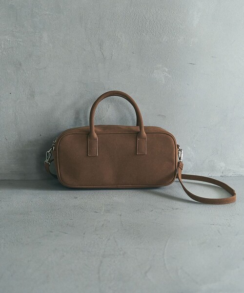 coen(コーエン)の「スクエアボストンショルダーバッグ(ショルダーバッグ・レディース・オフホワイト/ブラック/ブラウン/ダークブラウン・FREE)」の11枚目の写真