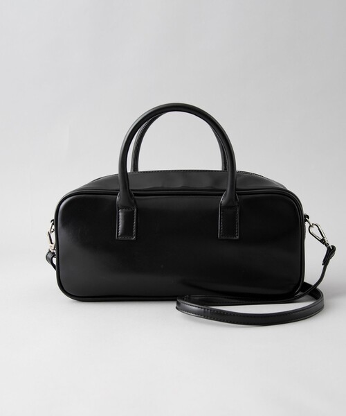 coen(コーエン)の「スクエアボストンショルダーバッグ(ショルダーバッグ・レディース・オフホワイト/ブラック/ブラウン/ダークブラウン・FREE)」の7枚目の写真