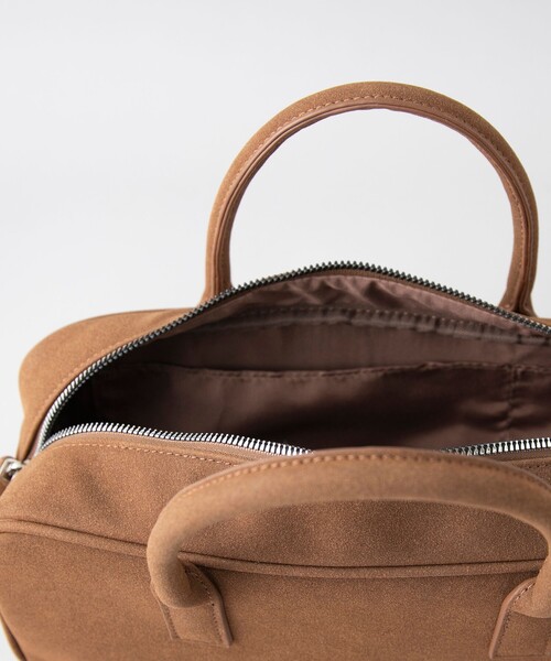 coen(コーエン)の「スクエアボストンショルダーバッグ(ショルダーバッグ・レディース・オフホワイト/ブラック/ブラウン/ダークブラウン・FREE)」の12枚目の写真