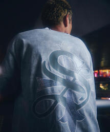 SUPPLIER | SUPPLIER/サプライヤー/【LHP EXCLUSIVE】DAMAGE PIERCED CROSS TEE(Tシャツ/カットソー)