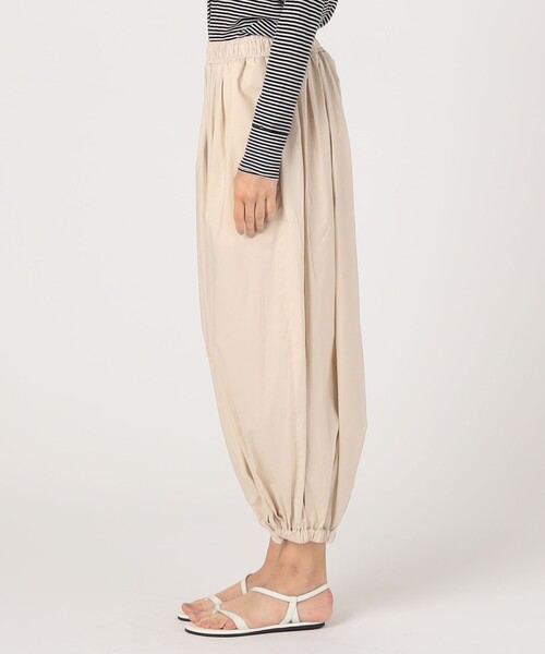 HAVERSACK(ハバーザック)の「HAVERSACK タイプライター バルーンパンツ(その他パンツ・レディース・ホワイト/ブラック・FREE)」の5枚目の写真