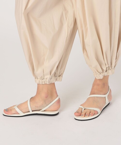 HAVERSACK(ハバーザック)の「HAVERSACK タイプライター バルーンパンツ(その他パンツ・レディース・ホワイト/ブラック・FREE)」の9枚目の写真