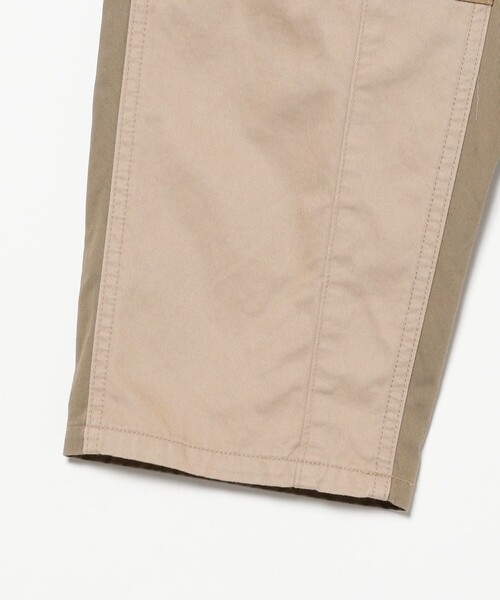 DENIM DUNGAREE（デニムダンガリー）の「DENIM DUNGAREE / コンパクト チノ リメイク パンツ 2025FW（105～125cm）（その他パンツ・キッズ・カーキ/ベージュ・125/105/115）」の10枚目の写真