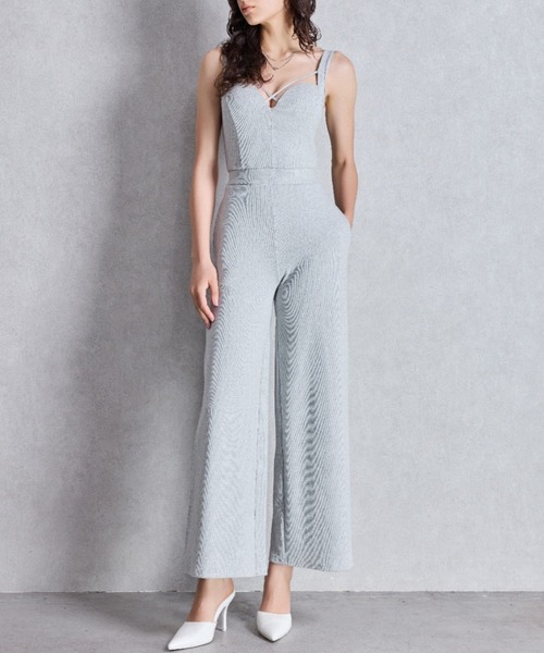 クロスバインダーリブロンパース（つなぎ/オールインワン）｜GYDA