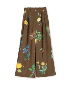 TOMORROWLAND CABaN シルクツイル セミワイドパンツ CABaN パンツ シルクツイル HARVEST セミワイドパンツ
